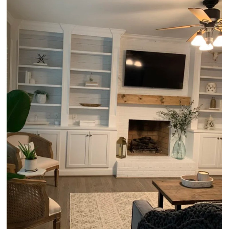 Millwood Pines Shiela Fireplace Shelf Mantel & Reviews Wayfair